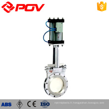 Pipe shut off 6 inch Liquid flow Pneumatic Gate Valve